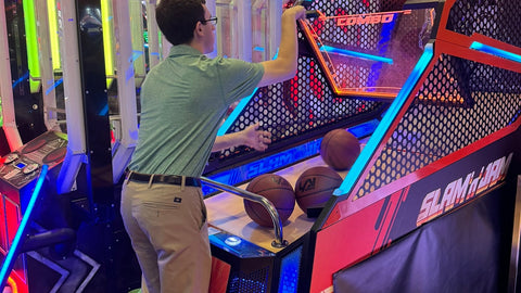 LAI Games Slam 'N' Jam Ultra Arcade Game Basketball Shooter