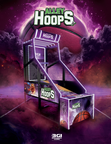 Alley Hoops Junior Basketball Arcade Game by Benchmark Games