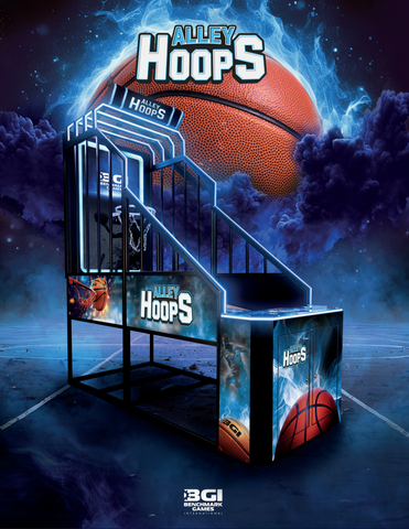 Alley Hoops Standard Basketball Arcade Game by Benchmark Games