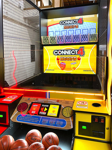 Connect 4 Hoops HD Basketball Arcade Game