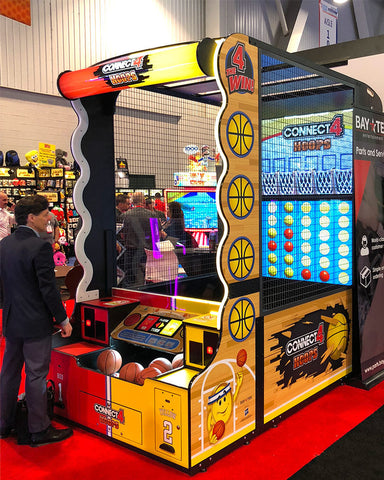 Connect 4 Hoops HD Basketball Arcade Game