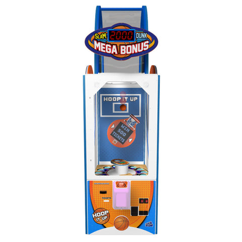Hoop It Up Basketball Arcade Game with Moving Hoop