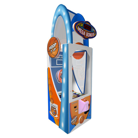 Hoop It Up Basketball Arcade Game with Moving Hoop