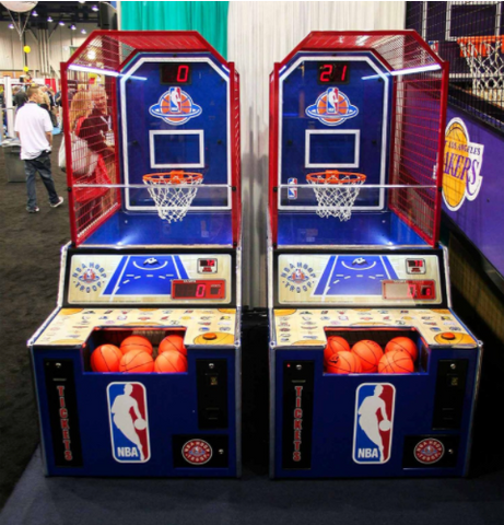 NBA Hoop Troop Basketball Arcade Game